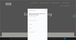 Desktop Screenshot of campagnaemailmarketing.it